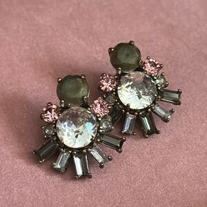 Costume jewelry heavy earrings